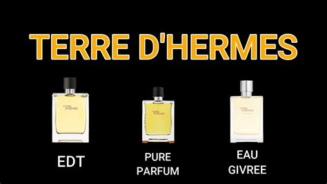 terre dhermes perfume vs edt.